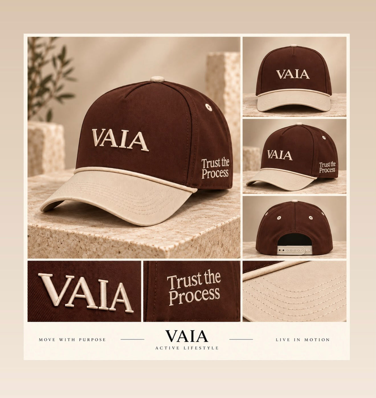 VAIA Club Cap - Embroidered Baseball Hat | VAIA Clothing